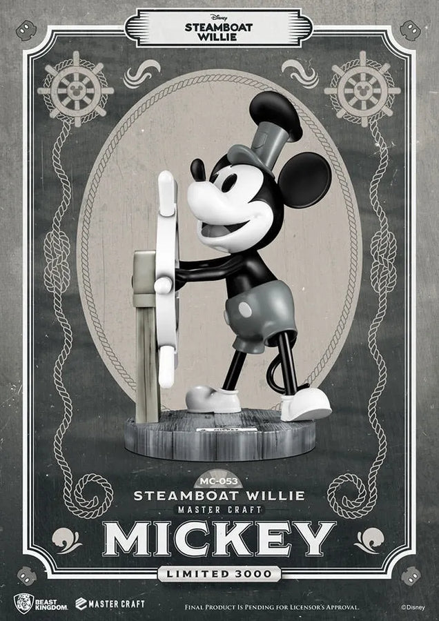 Mickey - LIMITED EDITION: 3000 – Beast Kingdom – ActionFigure Brasil