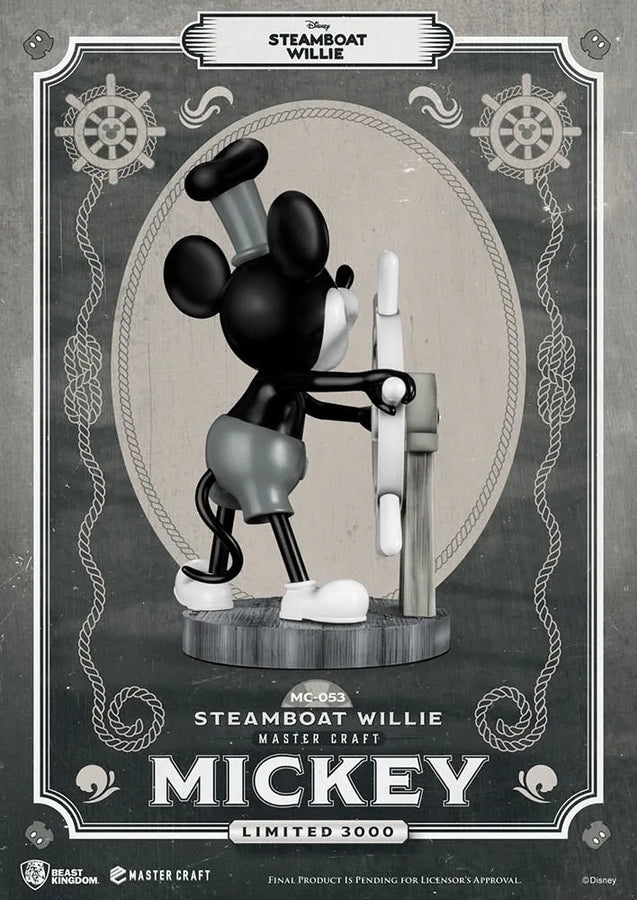 Mickey - LIMITED EDITION: 3000 – Beast Kingdom – ActionFigure Brasil