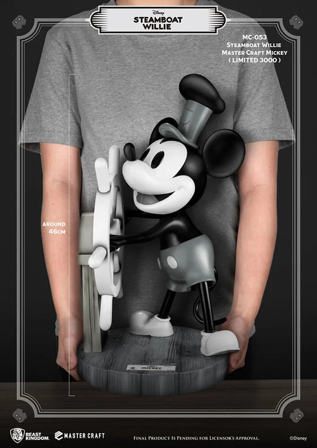 Mickey - LIMITED EDITION: 3000 – Beast Kingdom – ActionFigure Brasil