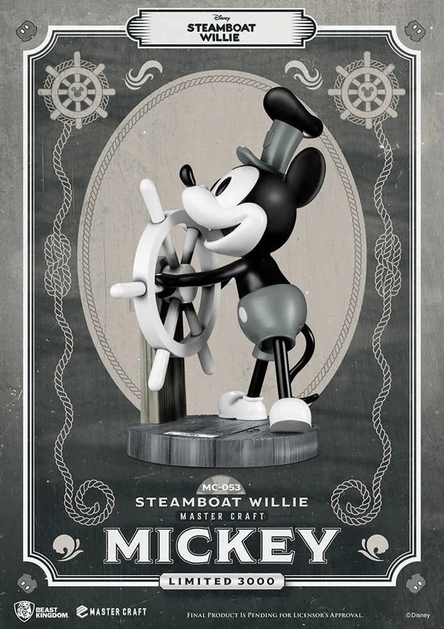 Mickey - LIMITED EDITION: 3000 – Beast Kingdom – ActionFigure Brasil