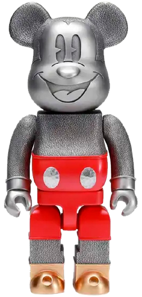 Mickey Mouse Disney 100 Be@rbrick 400% (Special Edition) – Royal Selangor – ActionFigure Brasil