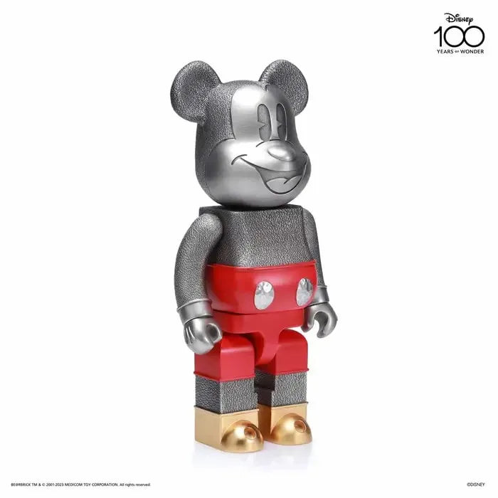 Mickey Mouse Disney 100 Be@rbrick 400% (Special Edition) – Royal Selangor – ActionFigure Brasil
