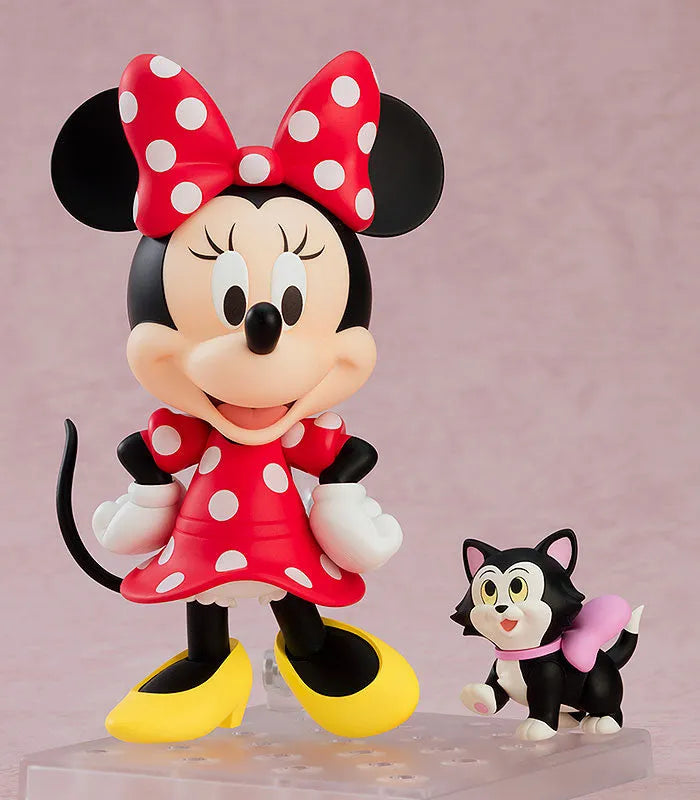 Mickey Mouse - Figaro - Minnie Mouse - Nendoroid #1652 - Polka Dot Dress Ver. (Good Smile Company)ㅤ – Good Smile Company – ActionFigureBrasil