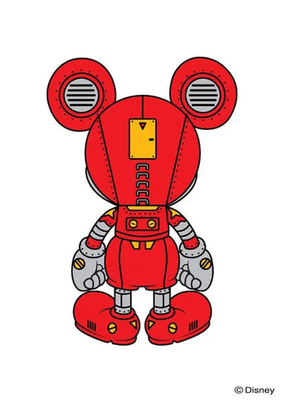 Mickey Mouse Vinyl Art Figure Series - Mickey by Devil Robotsㅤ – Native – ActionFigureBrasil