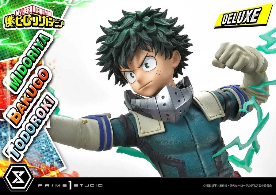 Midoriya, Bakugo & Todoroki (Deluxe Bonus Version) My Hero Academia – Prime1Studio – ActionFigure Brasil