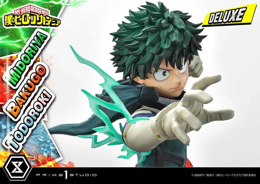 Midoriya, Bakugo & Todoroki (Deluxe Bonus Version) My Hero Academia – Prime1Studio – ActionFigure Brasil