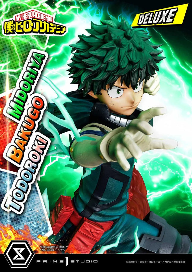 Midoriya, Bakugo & Todoroki (Deluxe Bonus Version) My Hero Academia – Prime1Studio – ActionFigure Brasil
