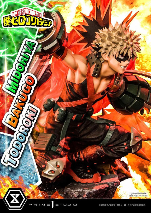 Midoriya, Bakugo & Todoroki (Regular Version) My Hero Academia – Prime1Studio – ActionFigure Brasil