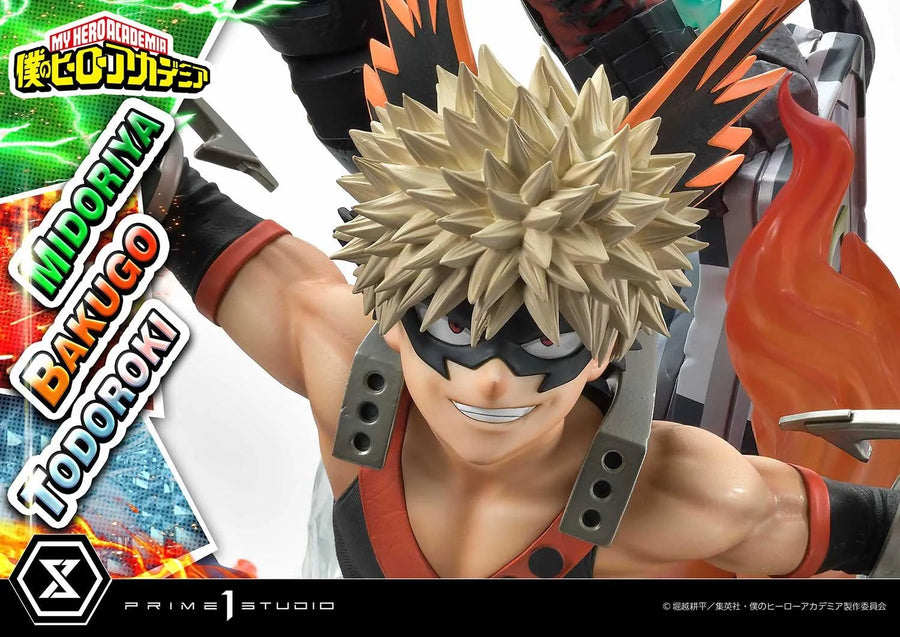 Midoriya, Bakugo & Todoroki (Regular Version) My Hero Academia – Prime1Studio – ActionFigure Brasil