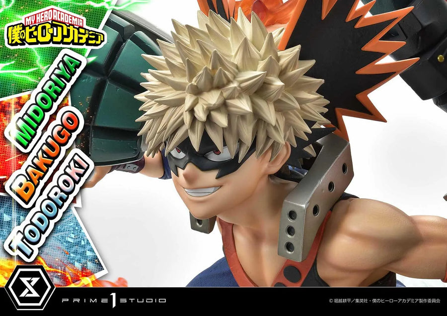 Midoriya, Bakugo & Todoroki (Regular Version) My Hero Academia – Prime1Studio – ActionFigure Brasil