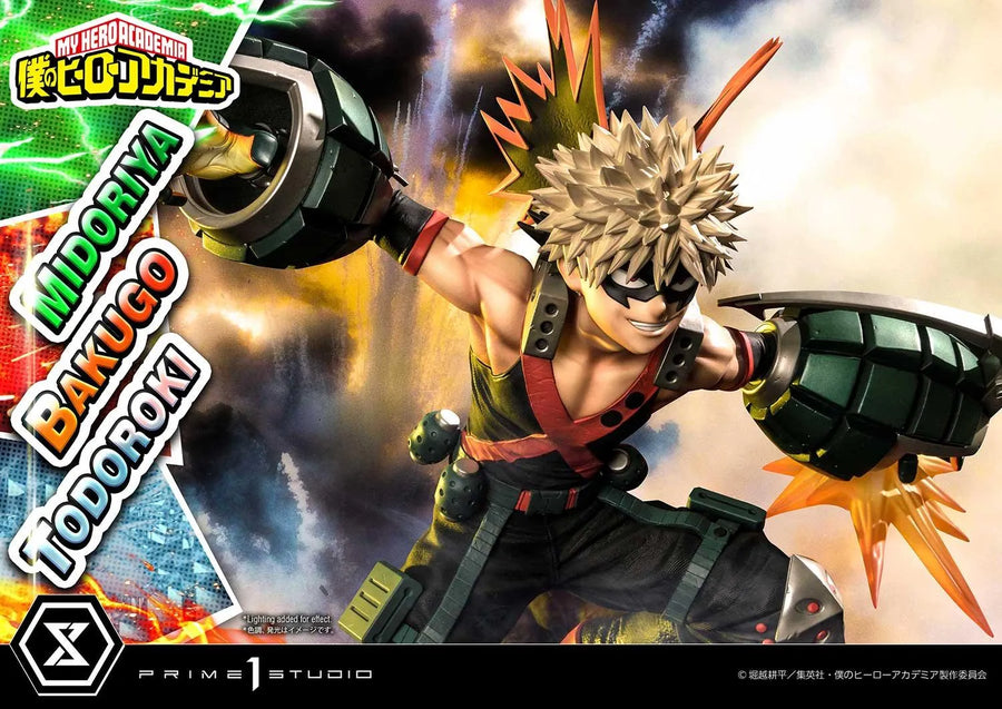 Midoriya, Bakugo & Todoroki (Regular Version) My Hero Academia – Prime1Studio – ActionFigure Brasil