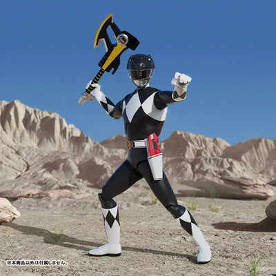 Mighty Morphin Power Rangers/ Black Ranger Ultimate Action Figureㅤ – Super7 – ActionFigureBrasil — close