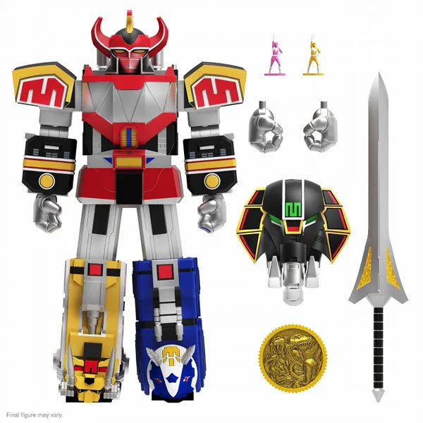Mighty Morphin - Power Rangers - Dino Megazord (Super 7)ㅤ – Super7 – ActionFigureBrasil