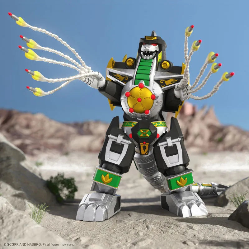 Mighty Morphin' Power Rangers / Dragonzord Ultimate Action Figureㅤ – Super7 – ActionFigureBrasil