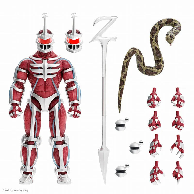Mighty Morphin Power Rangers/ Lord Zedd Ultimate Action Figureㅤ – Super7 – ActionFigureBrasil