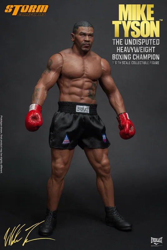 Mike Tyson - 1/6 Real Masterpiece Collectible Figure: The Undisputed Heavyweight Boxing Championㅤ – Storm Collectibles – ActionFigureBrasil