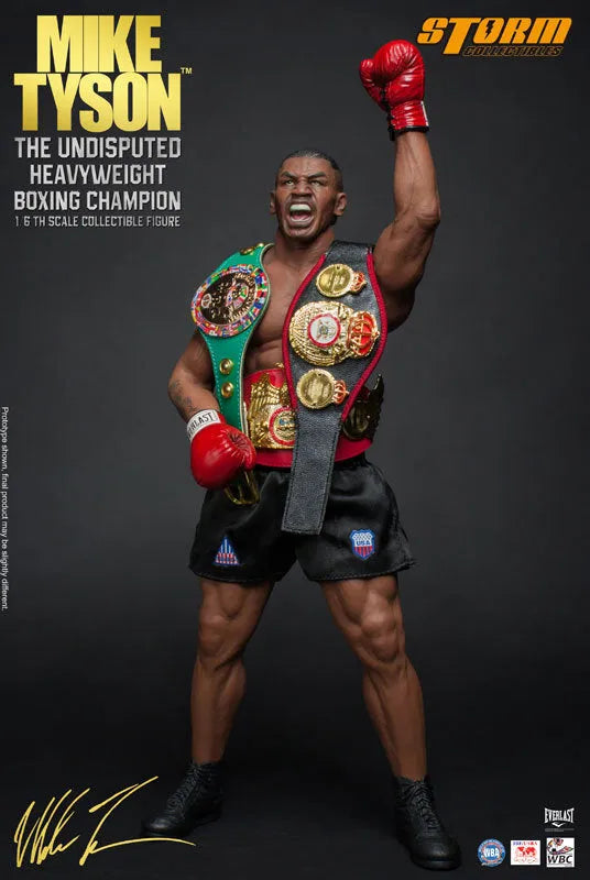 Mike Tyson - 1/6 Real Masterpiece Collectible Figure: The Undisputed Heavyweight Boxing Championㅤ – Storm Collectibles – ActionFigureBrasil