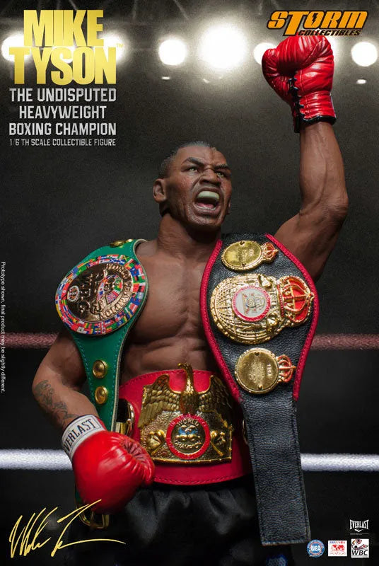 Mike Tyson - 1/6 Real Masterpiece Collectible Figure: The Undisputed Heavyweight Boxing Championㅤ – Storm Collectibles – ActionFigureBrasil