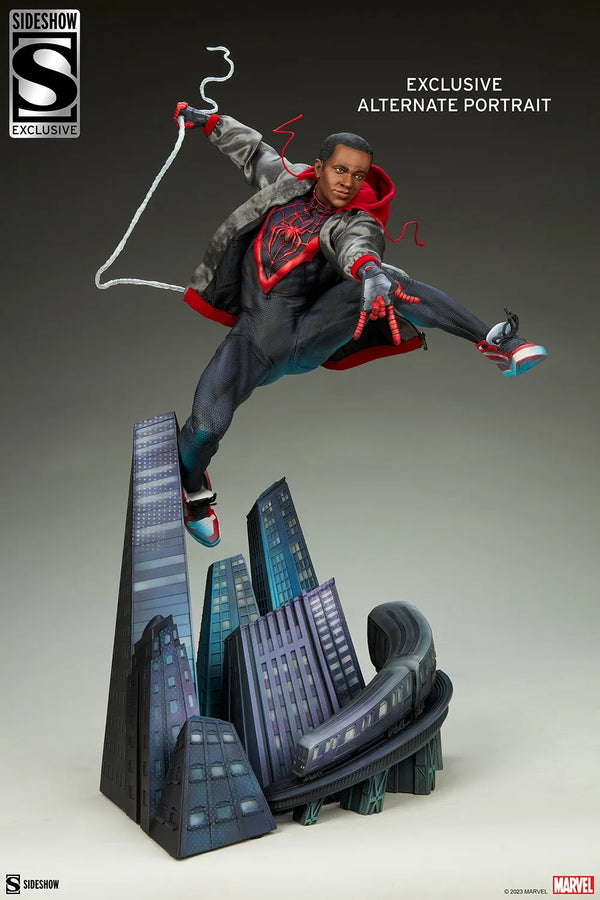 Miles Morales - LIMITED EDITION: 800 (Exclusive) – Sideshow Collectibles – ActionFigure Brasil