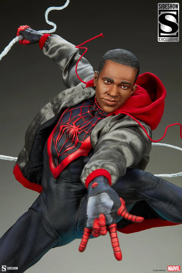 Miles Morales - LIMITED EDITION: 800 (Exclusive) – Sideshow Collectibles – ActionFigure Brasil
