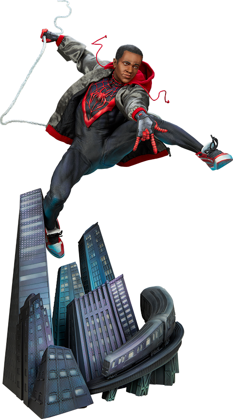 Miles Morales - LIMITED EDITION: 800 (Exclusive) – Sideshow Collectibles – ActionFigure Brasil