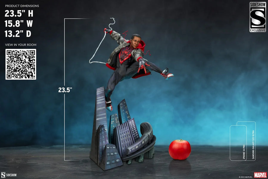 Miles Morales - LIMITED EDITION: 800 (Exclusive) – Sideshow Collectibles – ActionFigure Brasil