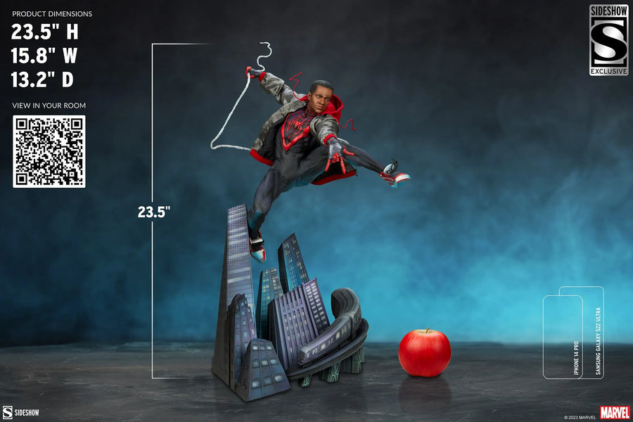 Miles Morales - LIMITED EDITION: 800 (Exclusive) – Sideshow Collectibles – ActionFigure Brasil