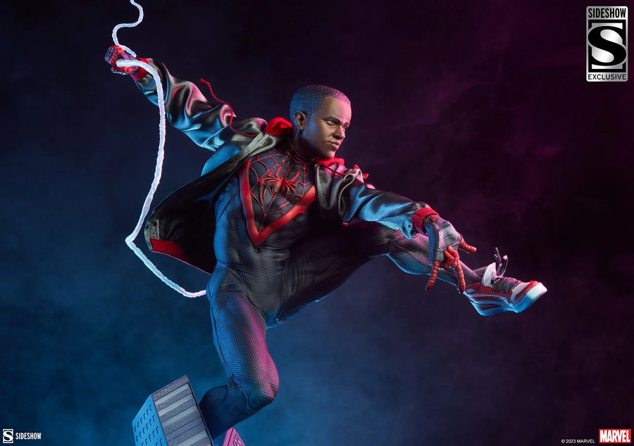 Miles Morales - LIMITED EDITION: 800 (Exclusive) – Sideshow Collectibles – ActionFigure Brasil