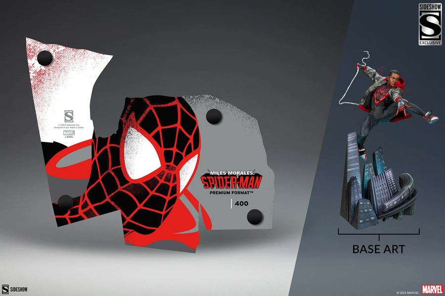 Miles Morales - LIMITED EDITION: 800 (Exclusive) – Sideshow Collectibles – ActionFigure Brasil