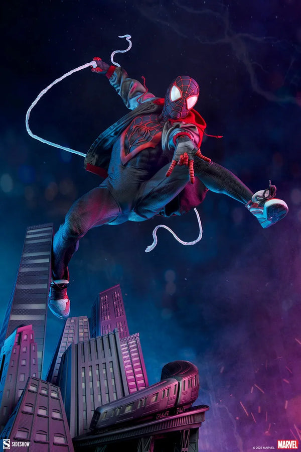 Miles Morales - LIMITED EDITION: 800 – Sideshow Collectibles – ActionFigure Brasil