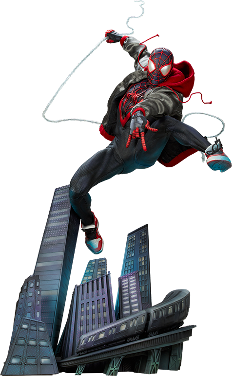 Miles Morales - LIMITED EDITION: 800 – Sideshow Collectibles – ActionFigure Brasil