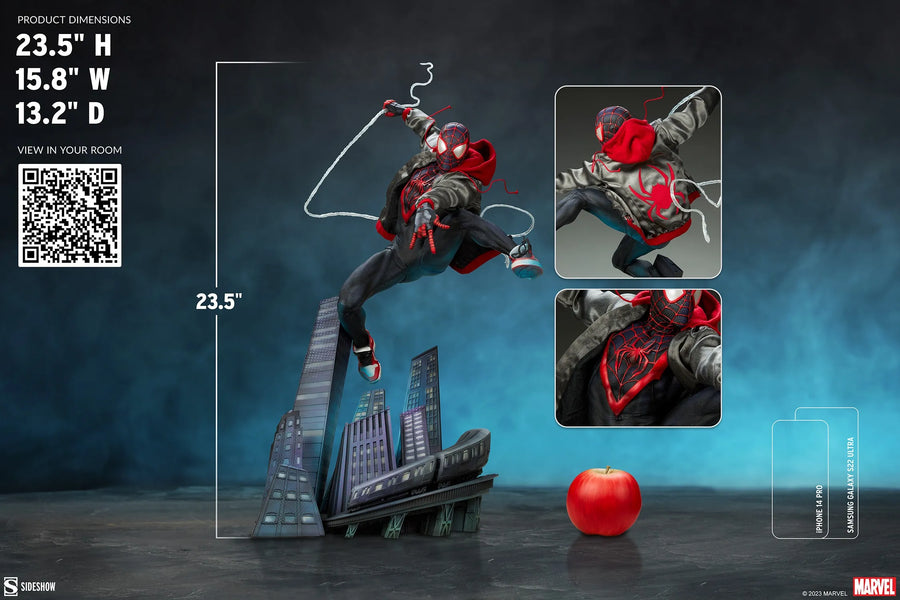Miles Morales - LIMITED EDITION: 800 – Sideshow Collectibles – ActionFigure Brasil
