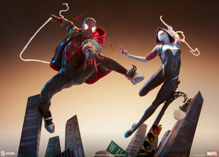 Miles Morales - LIMITED EDITION: 800 (Exclusive) – Sideshow Collectibles – ActionFigure Brasil