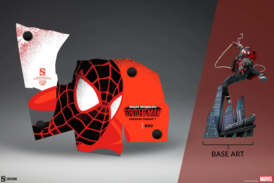 Miles Morales - LIMITED EDITION: 800 (Exclusive) – Sideshow Collectibles – ActionFigure Brasil