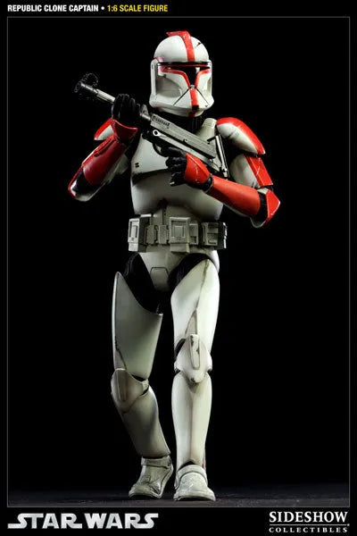 Militaries Of Star Wars 1/6 Scale Figure - Clone Captainㅤ – Sideshow Collectibles – ActionFigureBrasil