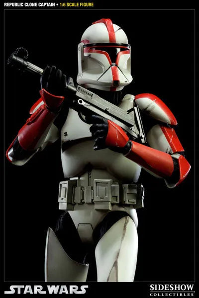 Militaries Of Star Wars 1/6 Scale Figure - Clone Captainㅤ – Sideshow Collectibles – ActionFigureBrasil