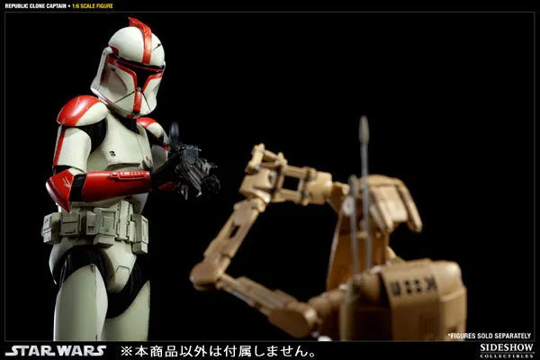 Militaries Of Star Wars 1/6 Scale Figure - Clone Captainㅤ – Sideshow Collectibles – ActionFigureBrasil