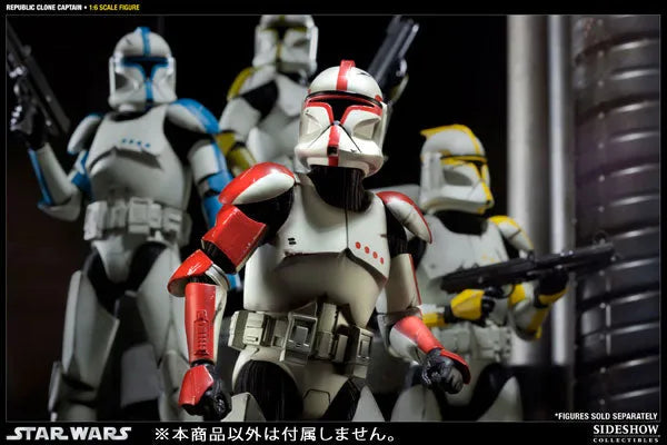 Militaries Of Star Wars 1/6 Scale Figure - Clone Captainㅤ – Sideshow Collectibles – ActionFigureBrasil