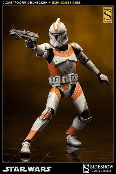 Militaries of Star Wars 1/6 Scale Figure - Clone Trooper (212th Attack Battalion Version)ㅤ – Sideshow Collectibles – ActionFigureBrasil