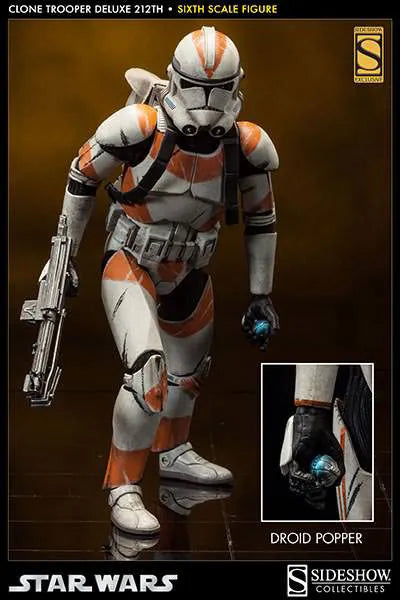 Militaries of Star Wars 1/6 Scale Figure - Clone Trooper (212th Attack Battalion Version)ㅤ – Sideshow Collectibles – ActionFigureBrasil