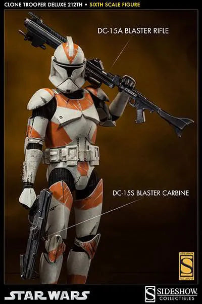 Militaries of Star Wars 1/6 Scale Figure - Clone Trooper (212th Attack Battalion Version)ㅤ – Sideshow Collectibles – ActionFigureBrasil