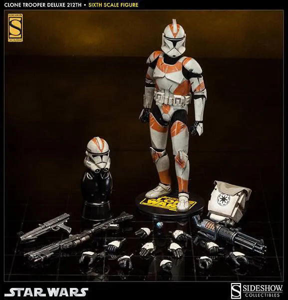 Militaries of Star Wars 1/6 Scale Figure - Clone Trooper (212th Attack Battalion Version)ㅤ – Sideshow Collectibles – ActionFigureBrasil