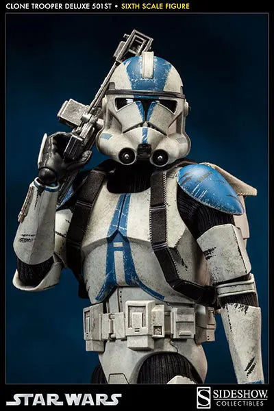 Militaries of Star Wars 1/6 Scale Figure - Clone Trooper (501st Legion Version)ㅤ – Sideshow Collectibles – ActionFigureBrasil