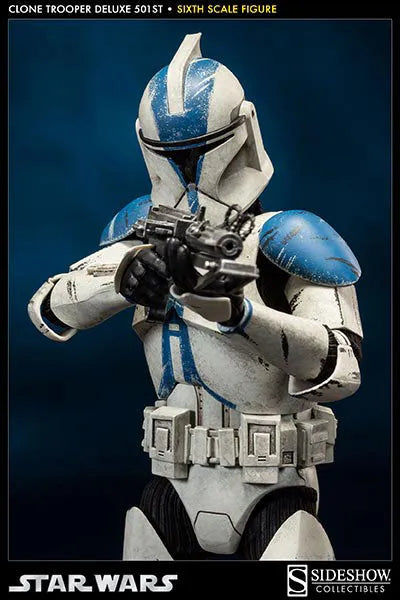 Militaries of Star Wars 1/6 Scale Figure - Clone Trooper (501st Legion Version)ㅤ – Sideshow Collectibles – ActionFigureBrasil
