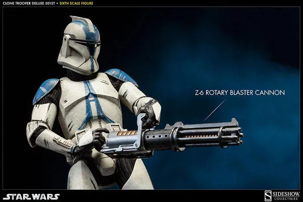 Militaries of Star Wars 1/6 Scale Figure - Clone Trooper (501st Legion Version)ㅤ – Sideshow Collectibles – ActionFigureBrasil