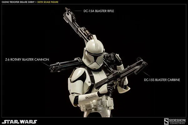 Militaries of Star Wars 1/6 Scale Figure - Clone Trooper (Rookie Version)ㅤ – Sideshow Collectibles – ActionFigureBrasil