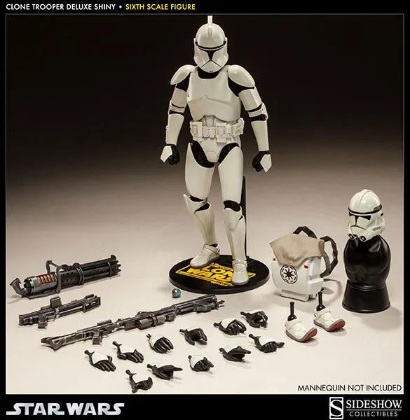 Militaries of Star Wars 1/6 Scale Figure - Clone Trooper (Rookie Version)ㅤ – Sideshow Collectibles – ActionFigureBrasil