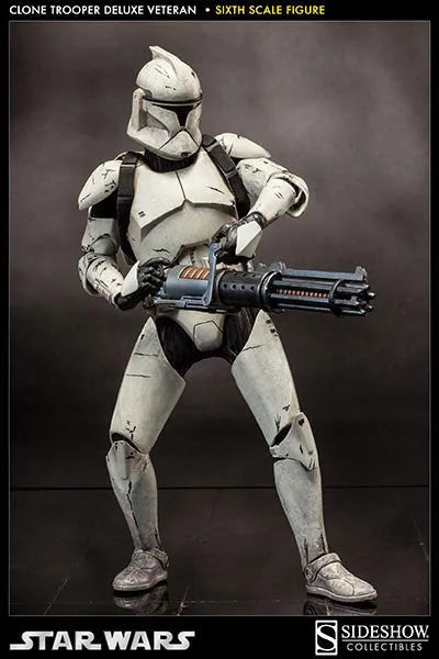 Militaries of Star Wars 1/6 Scale Figure - Clone Trooper (Veteran Version)ㅤ – Sideshow Collectibles – ActionFigureBrasil