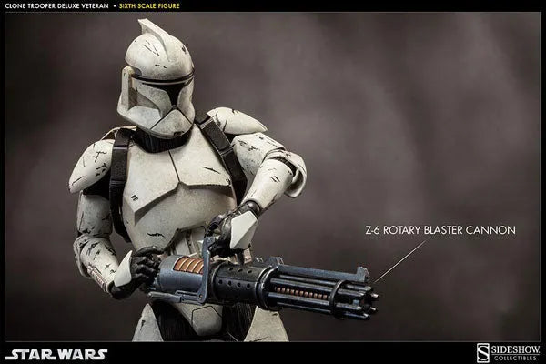 Militaries of Star Wars 1/6 Scale Figure - Clone Trooper (Veteran Version)ㅤ – Sideshow Collectibles – ActionFigureBrasil