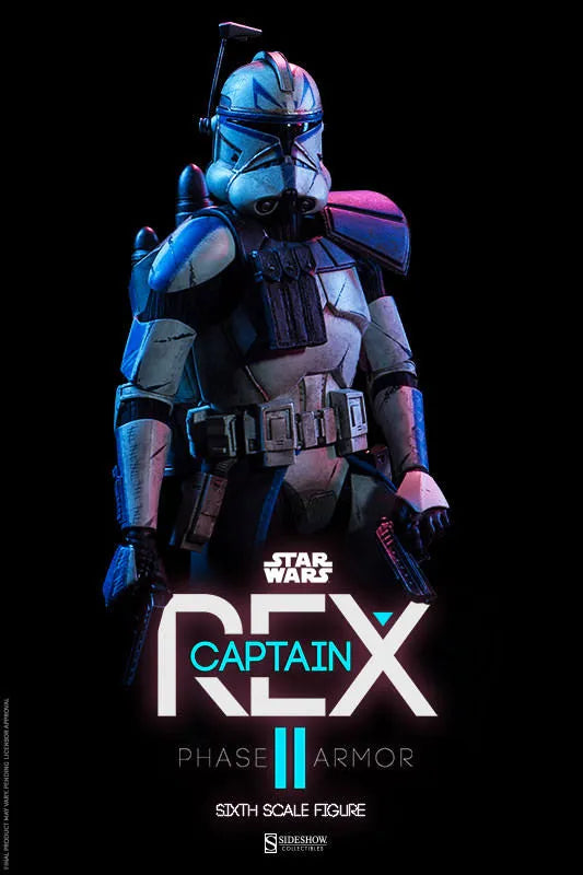 Militaries Of Star Wars - Captain Rex (Phase II Armor Version)ㅤ – Sideshow Collectibles – ActionFigureBrasil